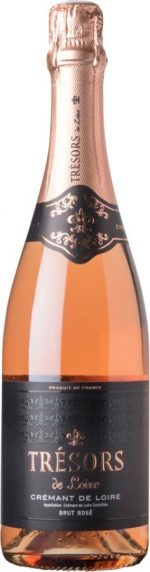 Tresors de Loire Brut Rose Cremant de Loire AOC дегустация и обзор