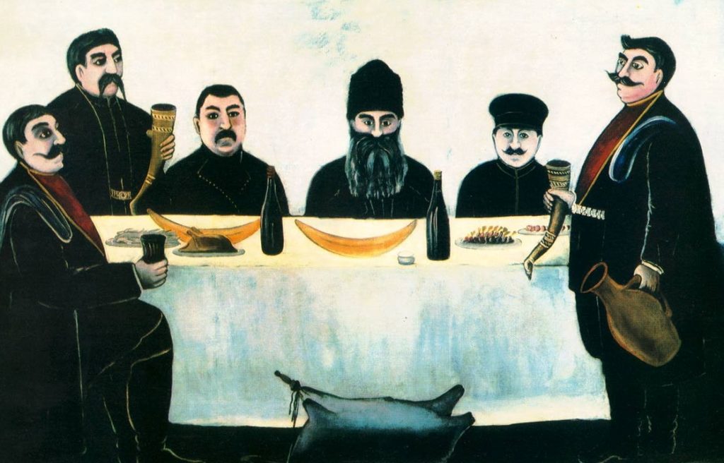 грузинское виноделие супра застолье