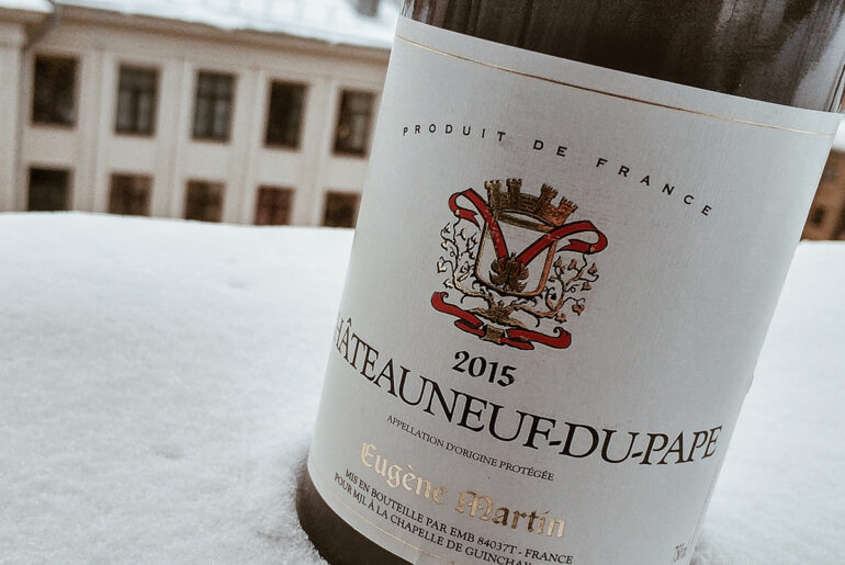 Обзор Eugene Martin Châteauneuf-du-Pape 2015