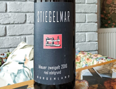 Обзор и дегустация Stiegelmar Blauer Zweigelt Edelgrund Burgenland 2016