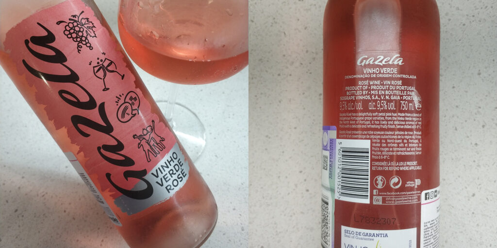 вино Gazela Vinho Verde Rose (Португалия)