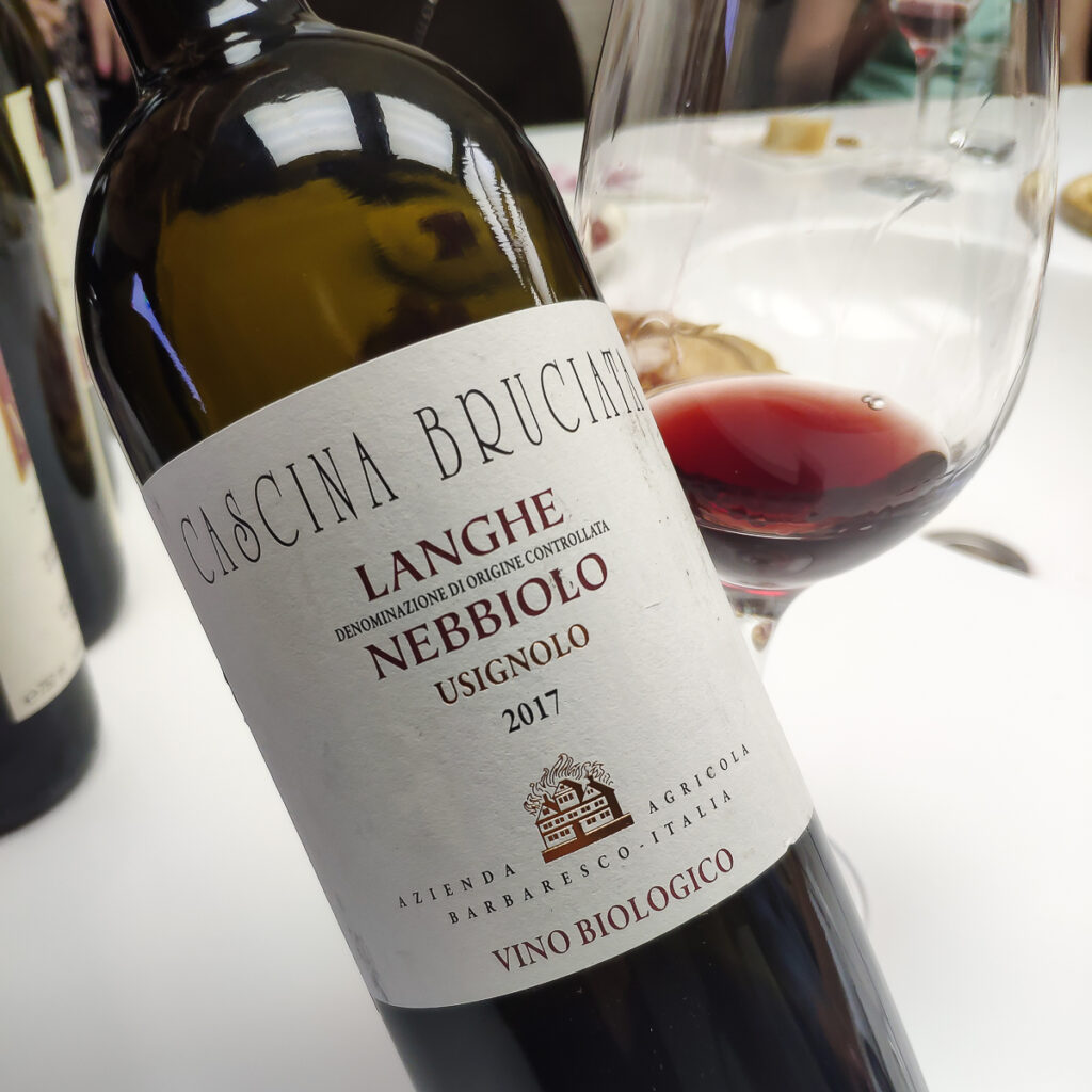 отзыв на вино Cascina Bruciata «Usignolo» Nebbiolo Langhe DOC 2018
