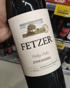 Отзыв на вино Fetzer Zinfandel, 2018