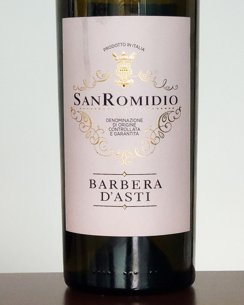 Обзор вина из Дикси San Romidio Barbera d’Asti, 2018