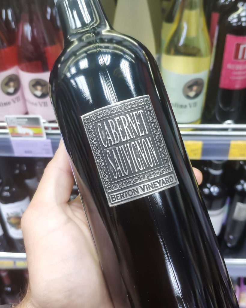 Отзыв на вино Berton Vineyard Cabernet Sauvignon, 2019