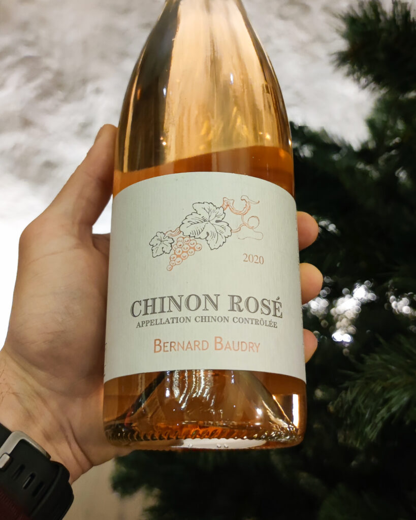 вино Chinon Rose, Domaine Bernard Baudry, 2020