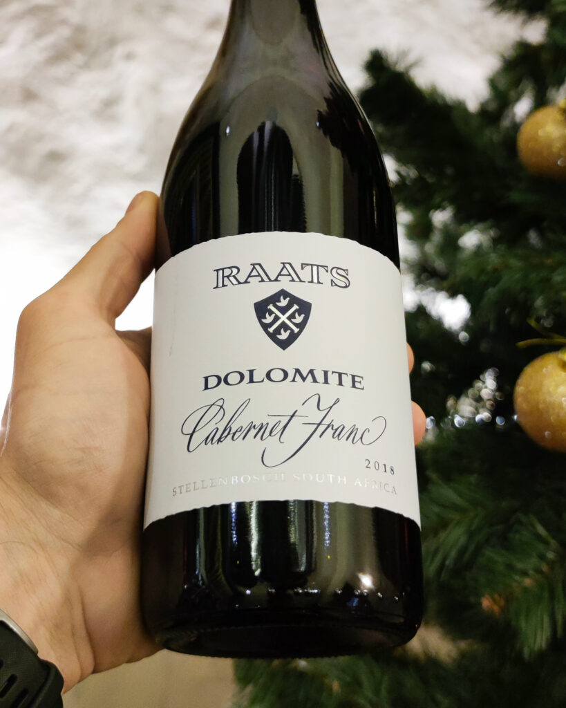вино Raats Dolomite Cabernet Franc, 2018