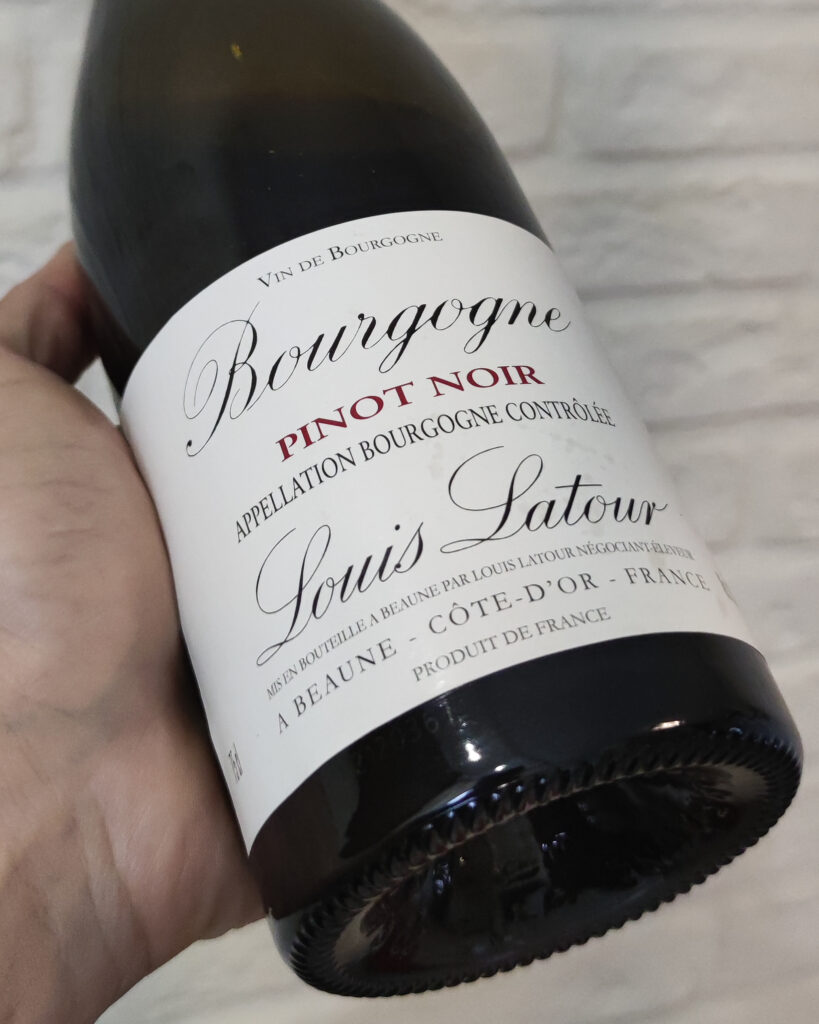 Вино Louis Latour Pinot Noir Bourgogne, 2020